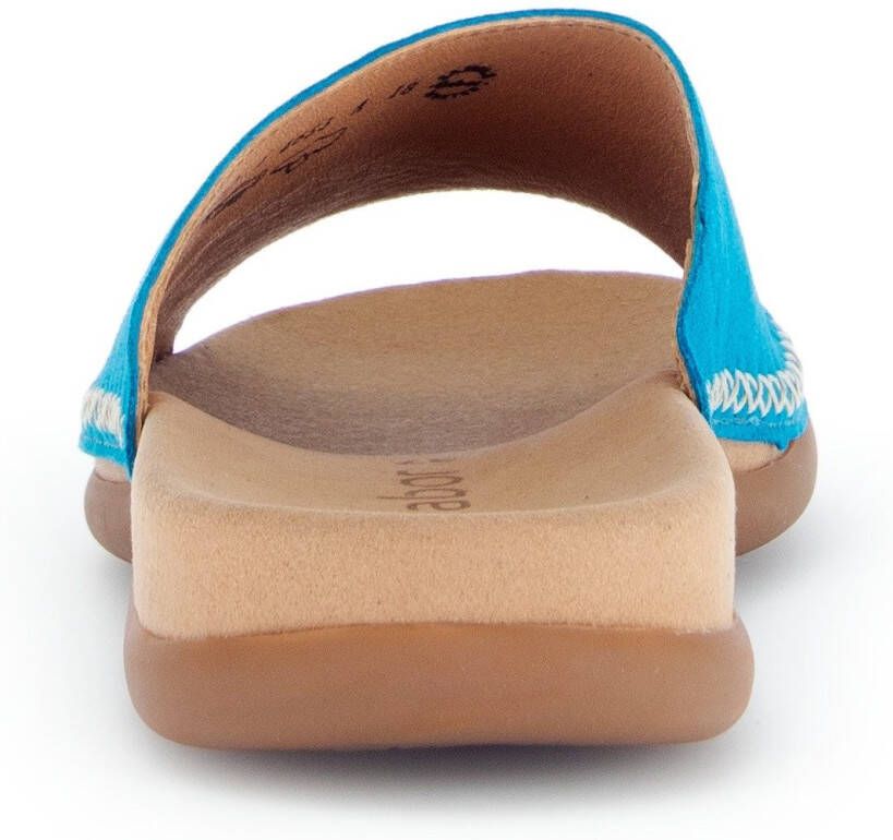 Gabor Slippers sleehak zomerschoen met best fitting-uitvoering