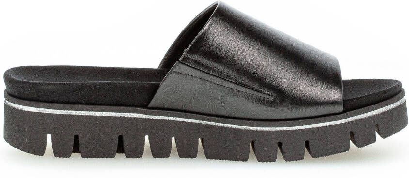 Gabor Slippers York platform zomerschoen slippers in comfortschoen schoenwijdte g (= wijd)