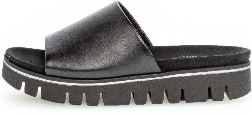 Gabor Slippers York platform zomerschoen slippers in comfortschoen schoenwijdte g (= wijd)