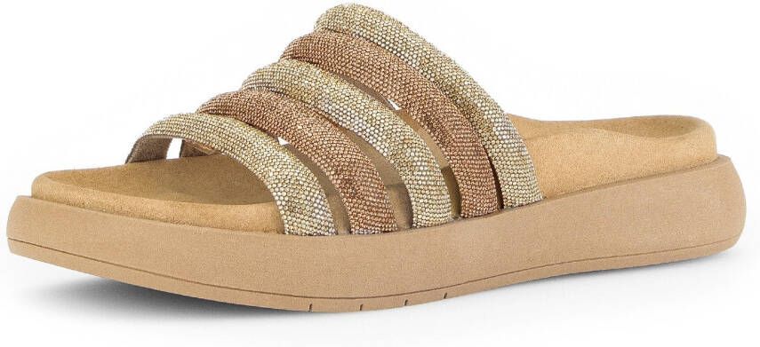 Gabor Slippers plateau zomerschoen slippers met best fitting-uitrusting