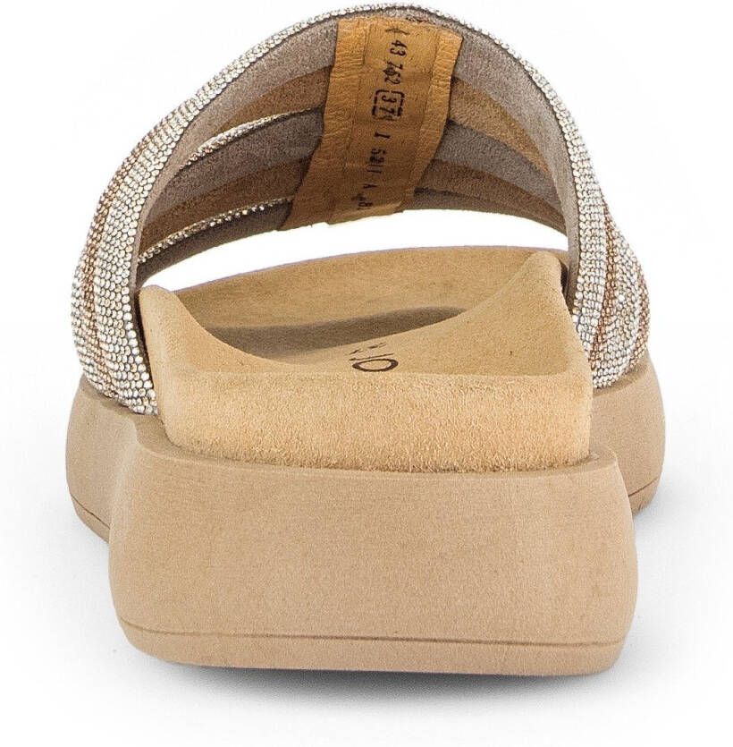 Gabor Slippers plateau zomerschoen slippers met best fitting-uitrusting