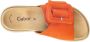 Gabor Oranje Velvet Muiltjes Modern Comfortabel Orange Dames - Thumbnail 7