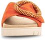 Gabor Slippers plateau zomerschoen slippers met sierparels aan de decoratieve gesp - Thumbnail 5