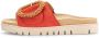Gabor Slippers plateau zomerschoen slippers met sierparels aan de decoratieve gesp - Thumbnail 7