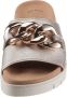 Gabor Slippers platform summer shoe slippers in metallic look - Thumbnail 5