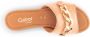 Gabor Cognac Leren Muiltjes met Juweel Detail Brown Dames - Thumbnail 10