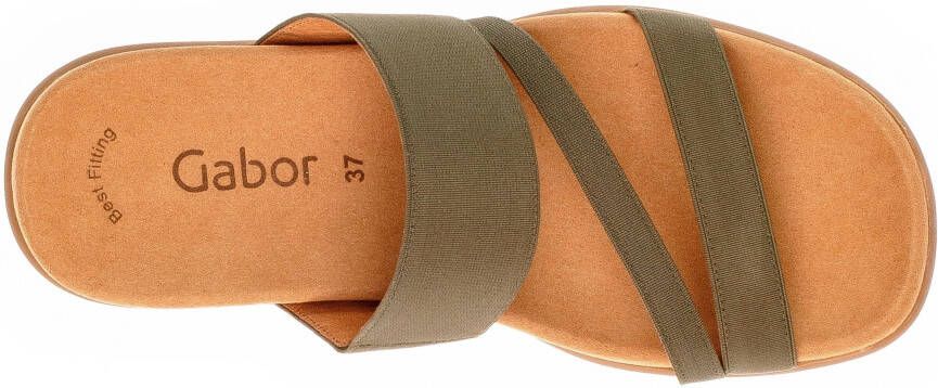 Gabor Slippers in zomers kleurenpalet - Schoenen.nl