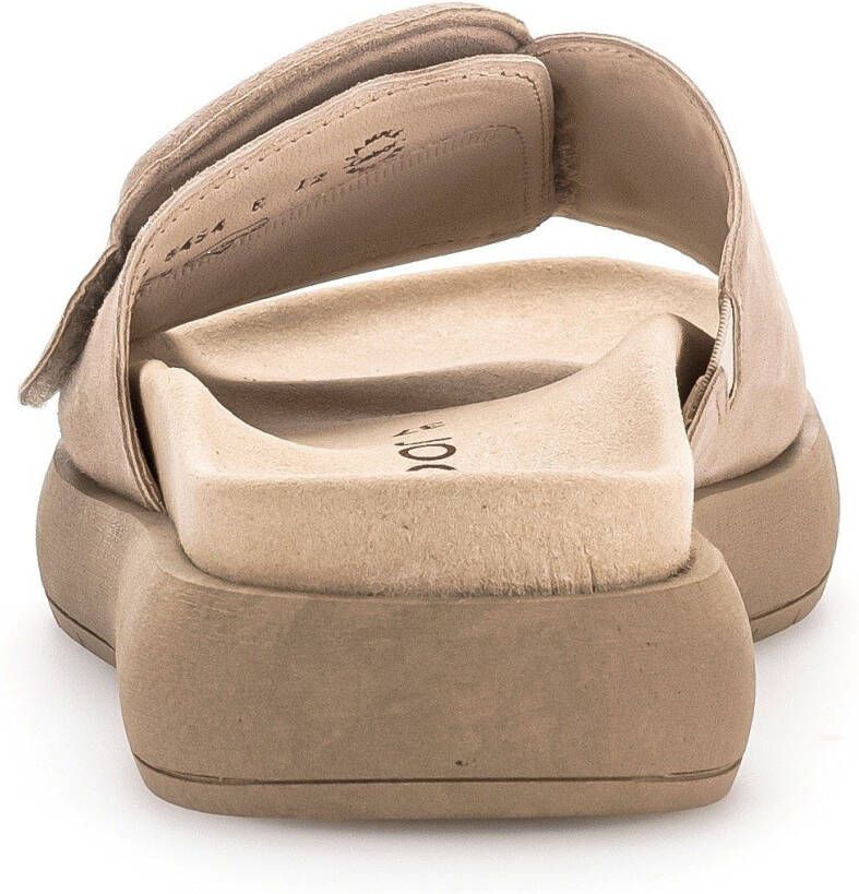 Gabor Slippers beige Suede Dames - Foto 4
