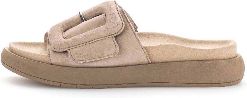 Gabor Slippers beige Suede Dames - Foto 7
