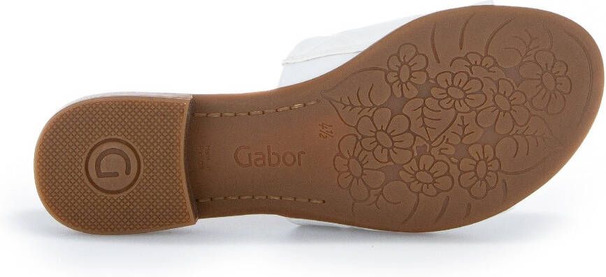 Gabor Slippers met kleine stretchinzet aan de binnenkant