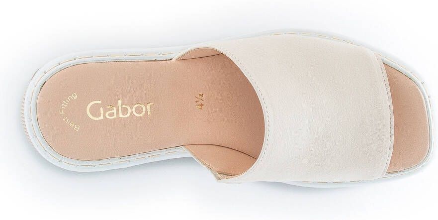 Gabor Slippers met trendy sleehak