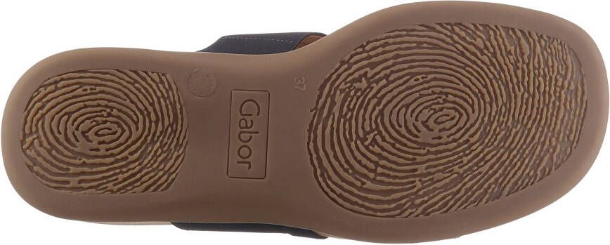 Gabor Slippers sleehak zomerschoen pantoffels met ademende leren voering - Foto 10
