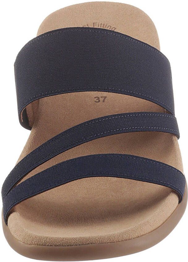 Gabor Slippers sleehak zomerschoen pantoffels met ademende leren voering - Foto 11
