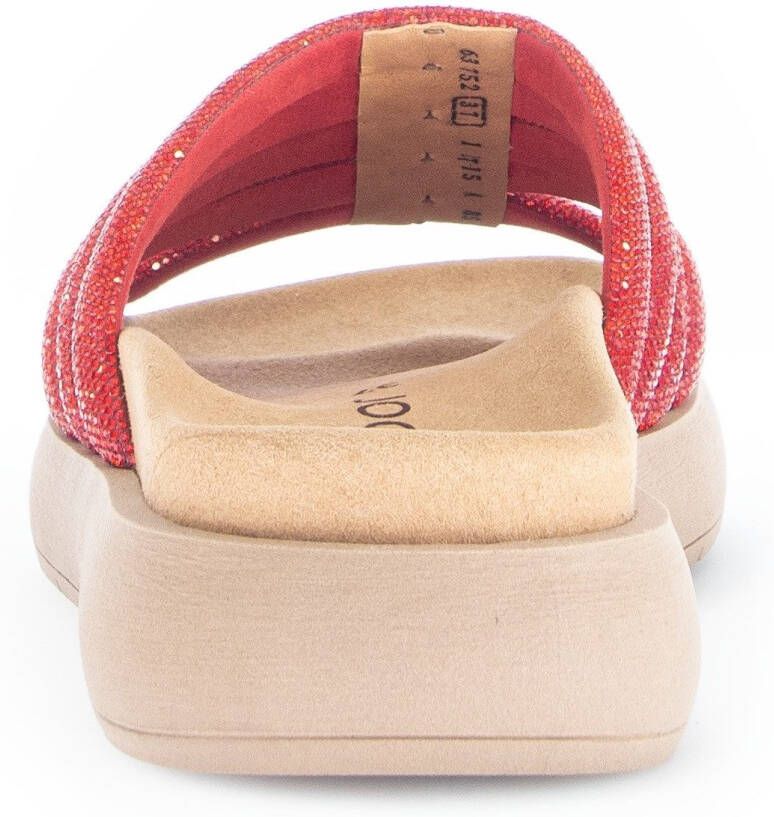 Gabor Slippers plateau zomerschoen slippers met best fitting-uitrusting