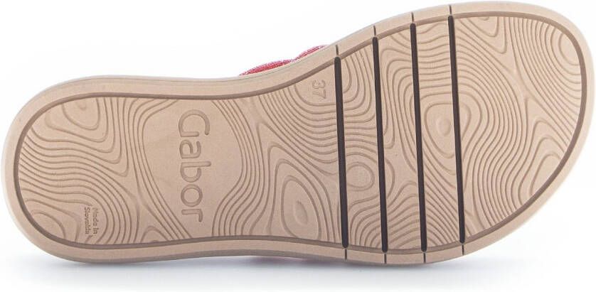 Gabor Slippers plateau zomerschoen slippers met best fitting-uitrusting