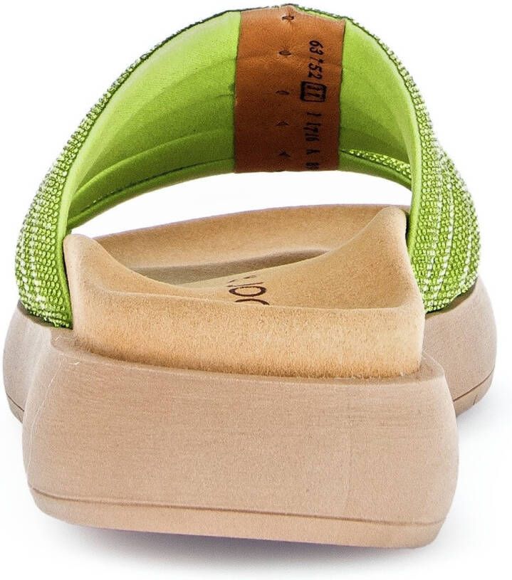 Gabor Slippers plateau zomerschoen slippers met best fitting-uitrusting