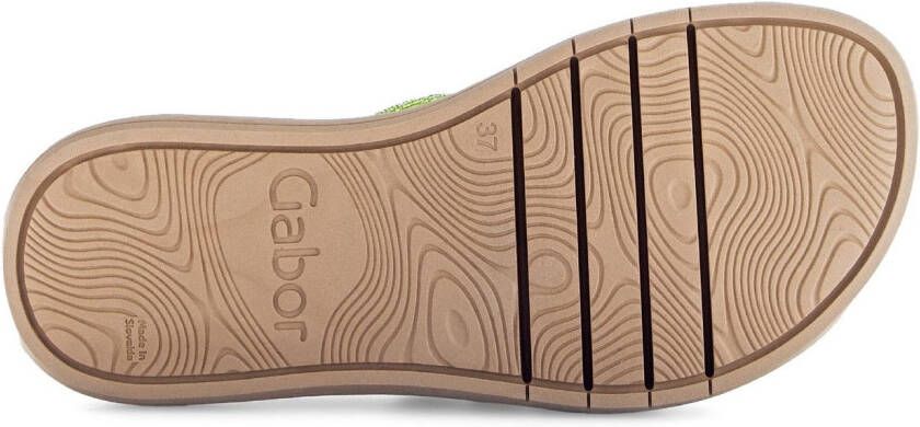 Gabor Slippers plateau zomerschoen slippers met best fitting-uitrusting
