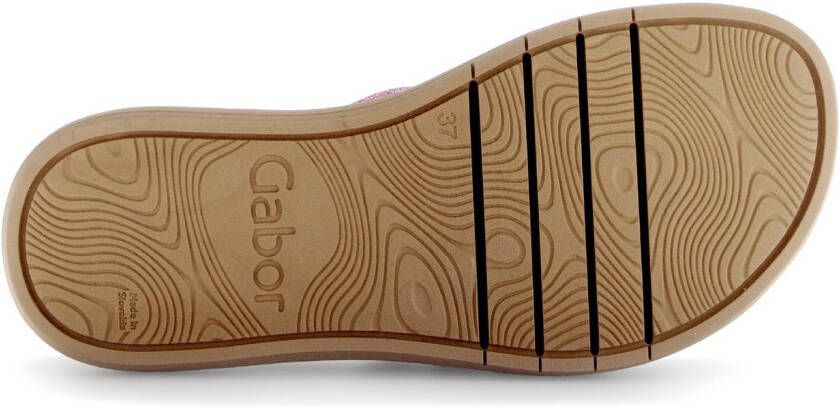 Gabor Slippers plateau zomerschoen slippers met best fitting-uitrusting