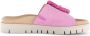 Gabor Slippers plateau zomerschoen slippers met sierparels aan de decoratieve gesp - Thumbnail 7