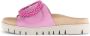 Gabor Slippers plateau zomerschoen slippers met sierparels aan de decoratieve gesp - Thumbnail 8