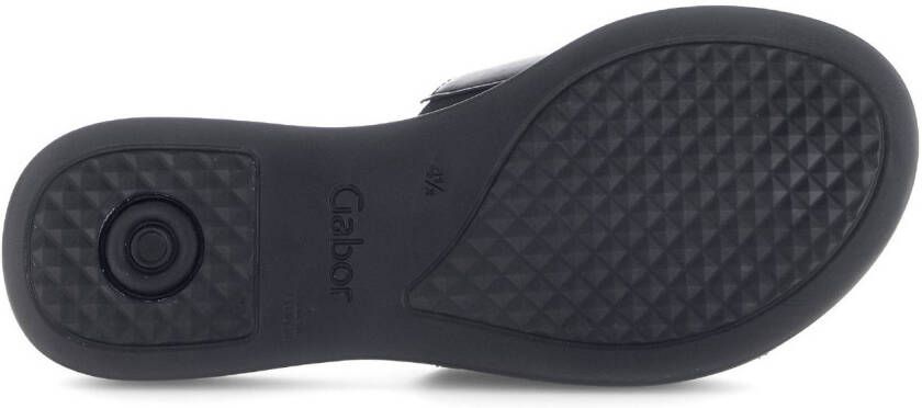Gabor Slippers Rhodos zomerschoen instapschoen comfortabele schoen in breedte g (=breed)