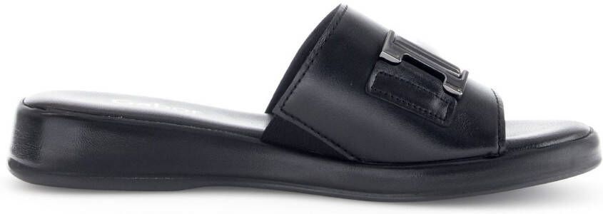 Gabor Slippers Rhodos zomerschoen instapschoen comfortabele schoen in breedte g (=breed)