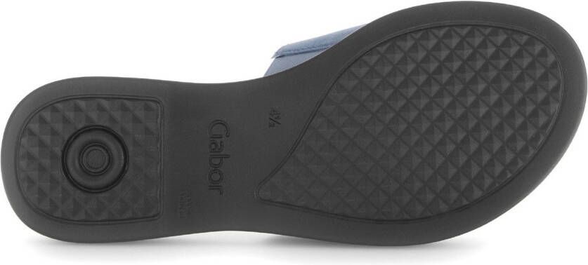 Gabor Slippers Rhodos zomerschoen comfortabele schoen klein elastiek breedte g (=breed)