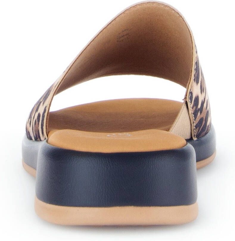 Gabor Slippers Rhodos zomerschoen comfortabele schoen klein elastiek breedte g (=breed)