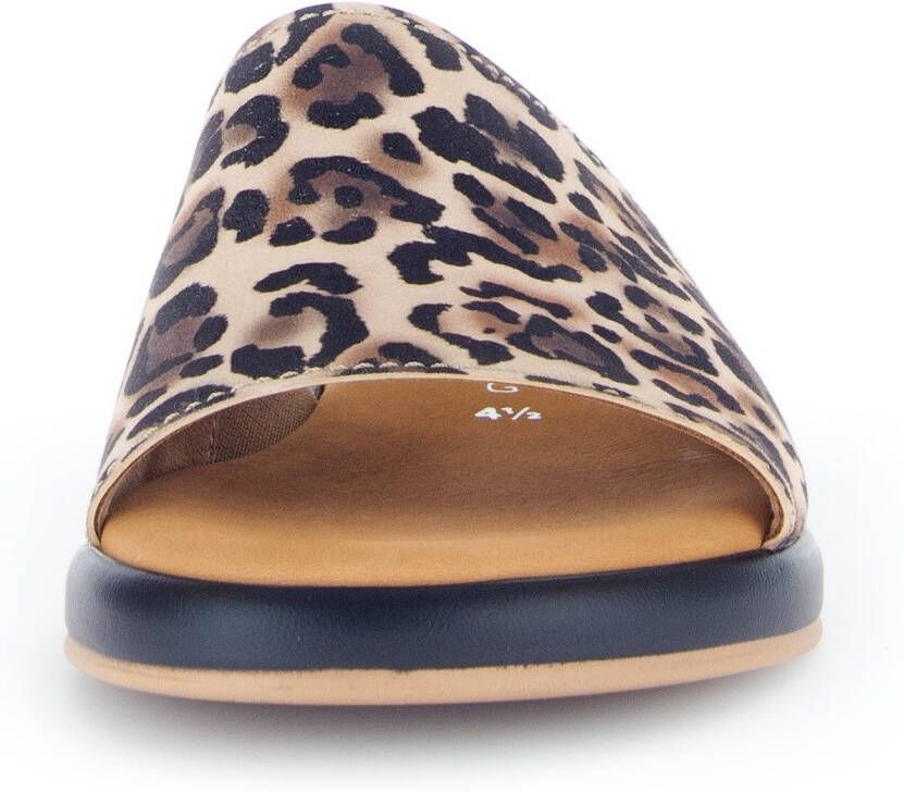 Gabor Slippers Rhodos zomerschoen comfortabele schoen klein elastiek breedte g (=breed)