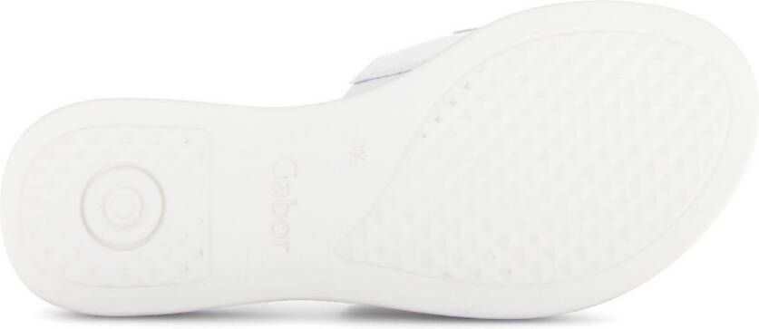 Gabor Slippers Rhodos zomerschoen instapschoen comfortabele schoen in breedte g (=breed)