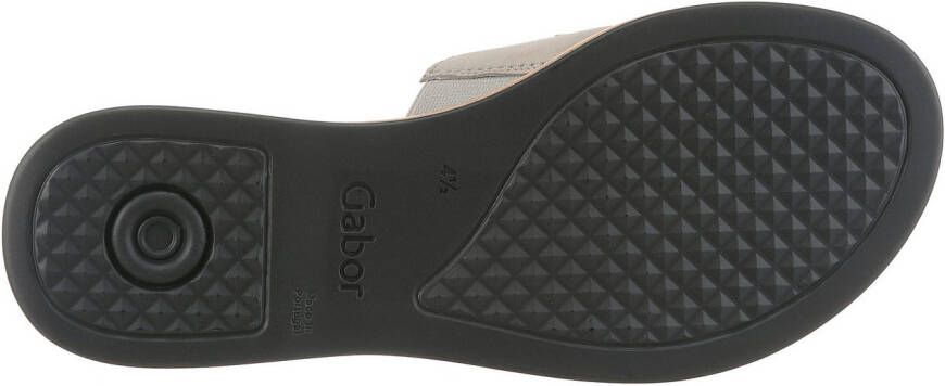 Gabor Slippers Rhodos zomerschoen instapschoen comfortabele schoen in breedte g (=breed)