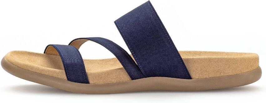 Gabor Slippers sleehak zomerschoen pantoffels met ademende leren voering
