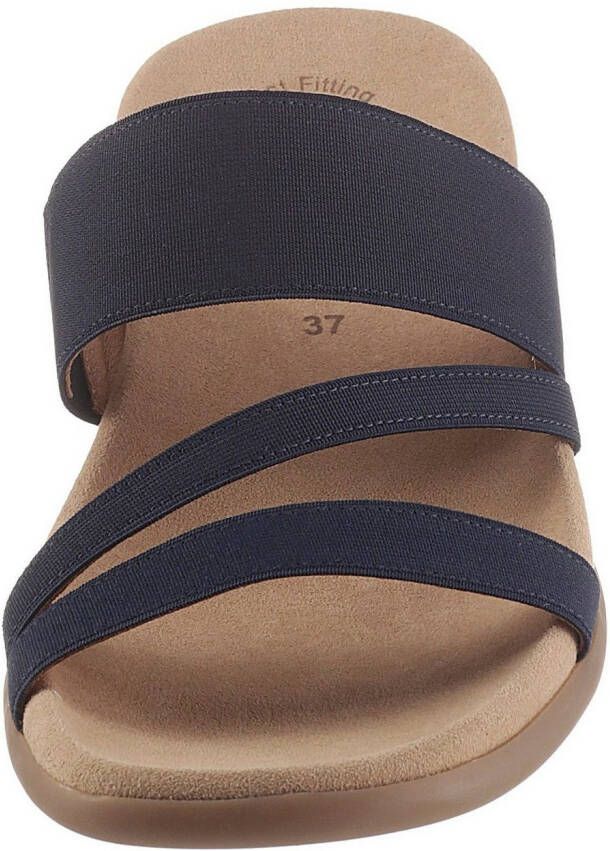 Gabor Slippers sleehak zomerschoen pantoffels met ademende leren voering
