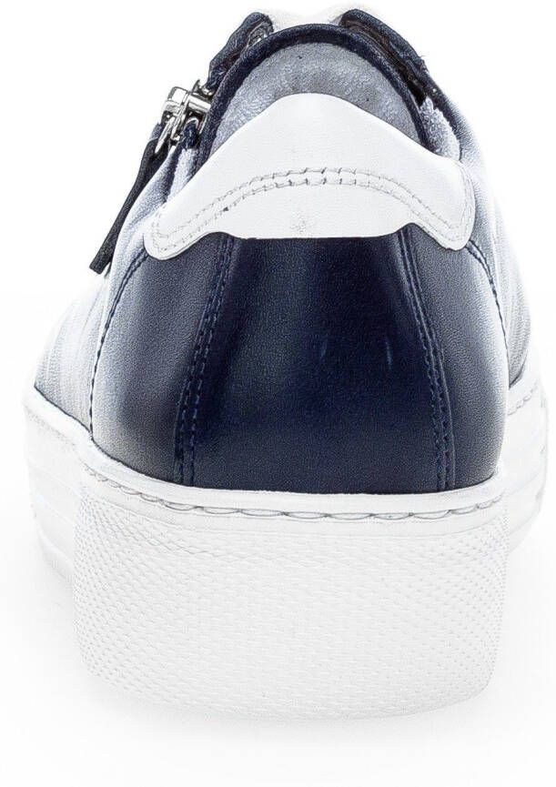 Gabor Plateausneakers Florence vrijetijdsschoen lage schoen veterschoen in comfortabele breedte g = wijd