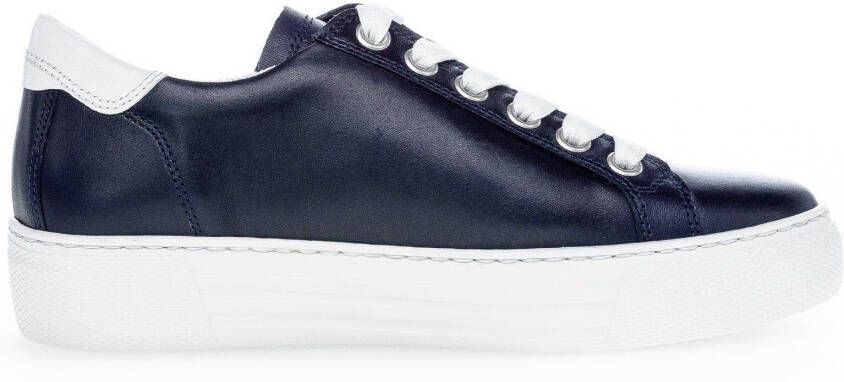 Gabor Plateausneakers Florence vrijetijdsschoen lage schoen veterschoen in comfortabele breedte g = wijd