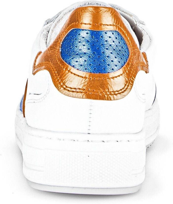 Gabor Sneakers Florence met contrastaccenten breedte g vrijetijdsschoen lage schoen veterschoen