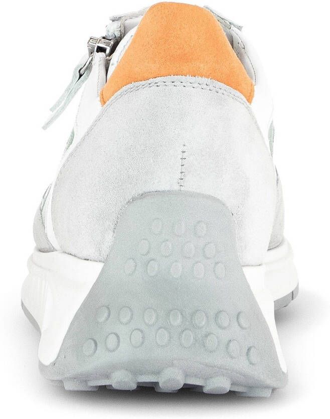 Gabor Sneakers met sleehak Davos vrijetijdsschoen lage schoen veterschoen
