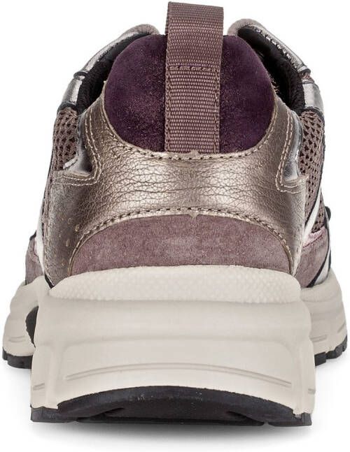 Gabor Sneakers met sleehak Florence plateau veterschoen halfhoge schoen in comfortabele g-wijdte (=wijd)