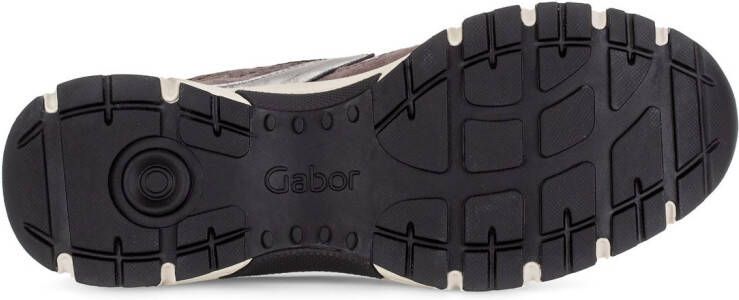 Gabor Sneakers met sleehak Florence plateau veterschoen halfhoge schoen in comfortabele g-wijdte (=wijd)