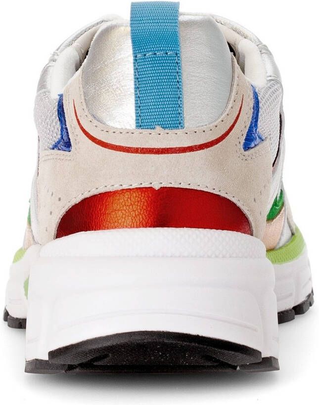 Gabor Sneakers met sleehak Florence vrijetijdsschoen lage schoen veterschoen in comfortwijdte g (= breed)