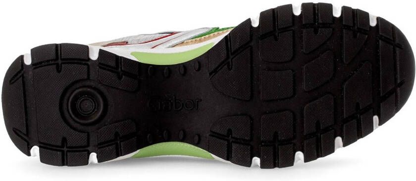 Gabor Sneakers met sleehak Florence vrijetijdsschoen lage schoen veterschoen in comfortwijdte g (= breed)