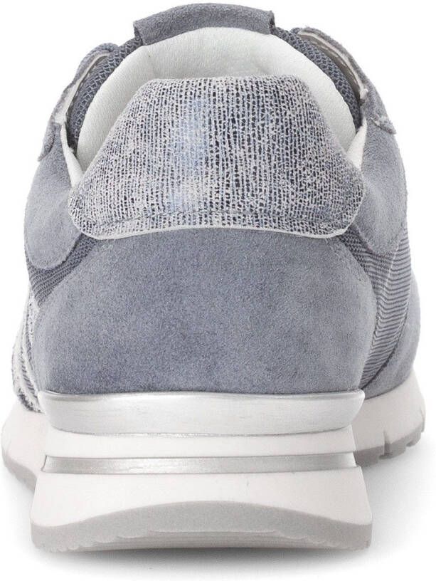 Gabor Sneakers met sleehak Florence vrijetijdsschoen lage schoen veterschoen in comfortwijdte g (=breed)