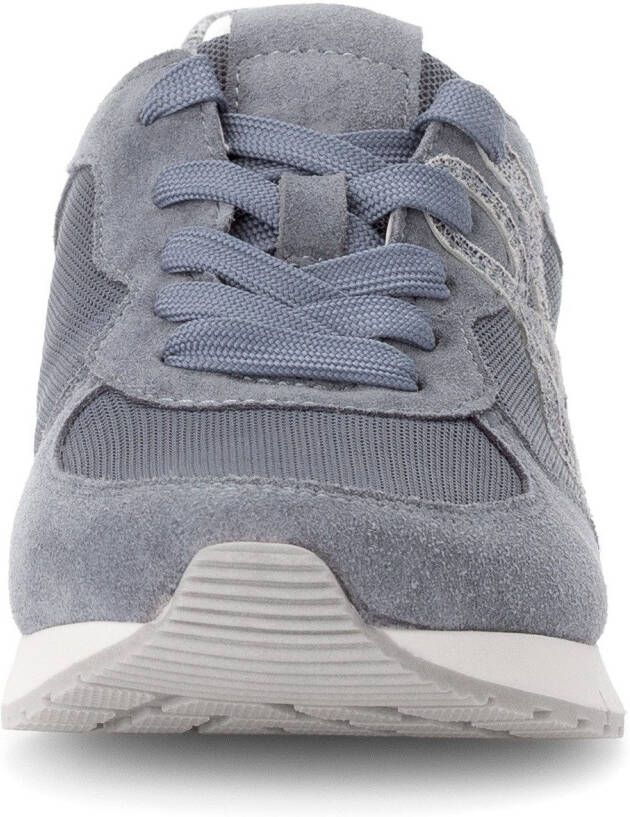 Gabor Sneakers met sleehak Florence vrijetijdsschoen lage schoen veterschoen in comfortwijdte g (=breed)