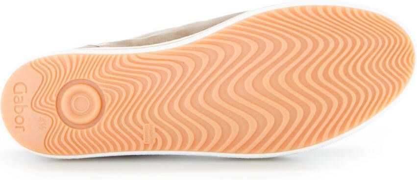 Gabor Sneakers met sleehak Florence met contrastbeleg