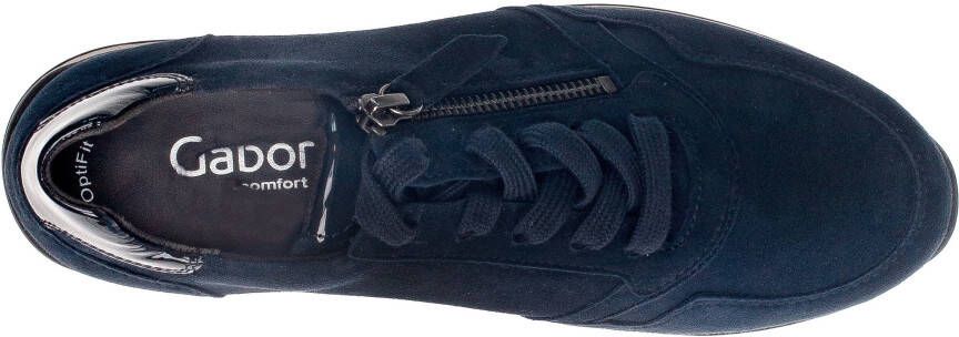 Gabor Sneakers met sleehak Turijn met gepolsterde schacht h-breedte