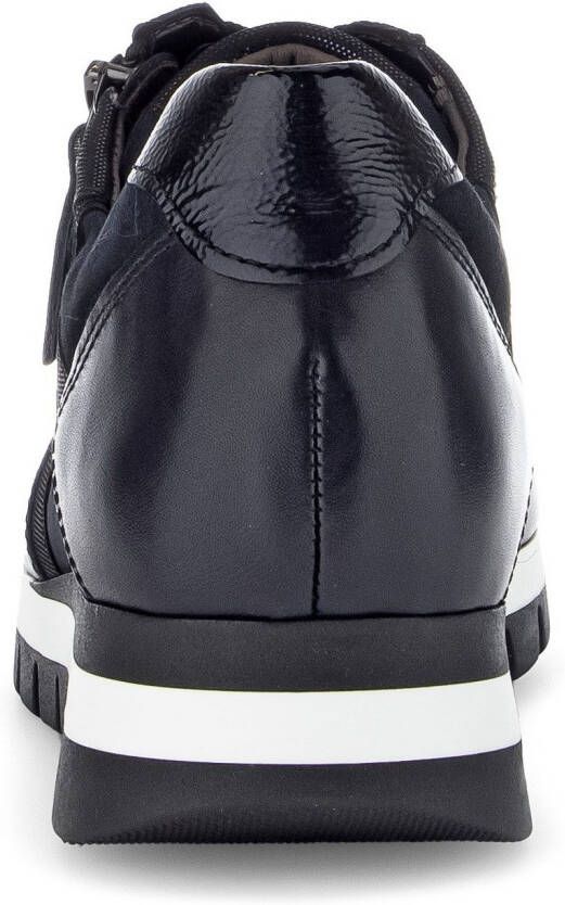 Gabor Sneakers met sleehak Turijn vrijetijdsschoen halfschoen veterschoen met comfortbreedte h (=zeer breed) - Foto 8