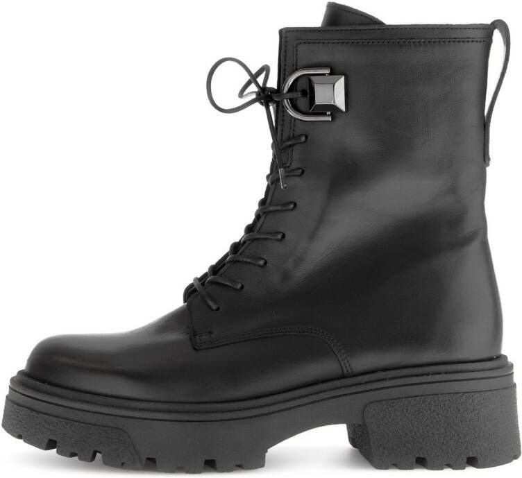 Gabor Veterlaarsjes blokhak veterschoenen met best fitting-uitrusting