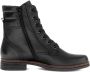 Gabor Veterlaarsjes blokhak veterschoenen met sierritssluiting aan de buitenkant - Thumbnail 6