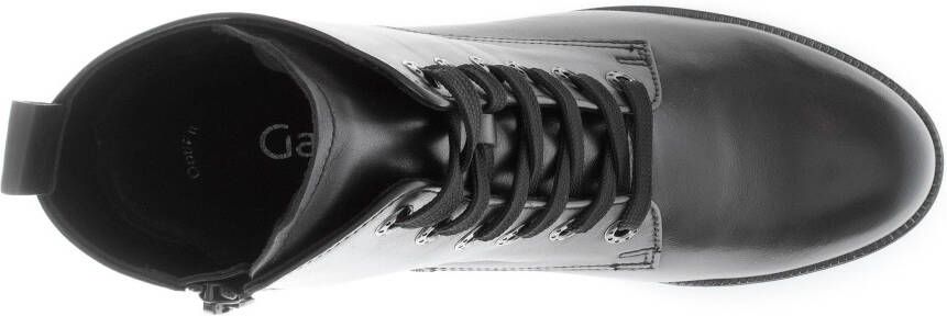 Gabor Veterlaarsjes Tunis blokhak veterschoenen comfort schoen met aantrekloop g-breedte