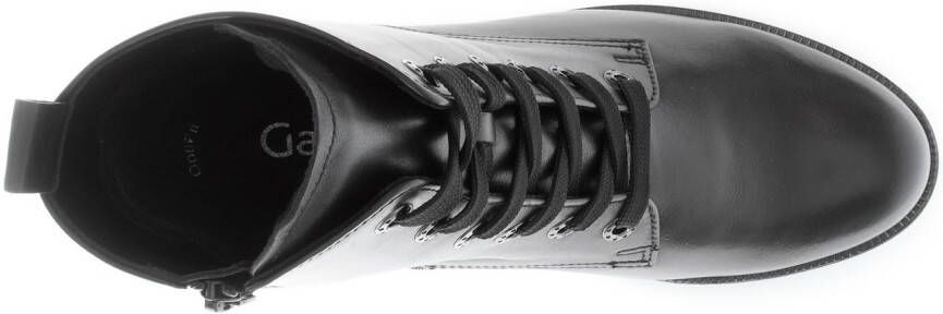 Gabor Veterlaarsjes Tunis blokhak veterschoenen comfort schoen met aantrekloop g-breedte